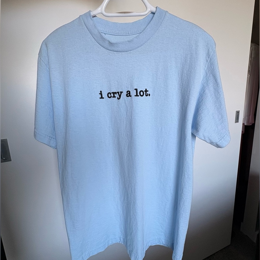 Blue I Cry a Lot T-Shirt